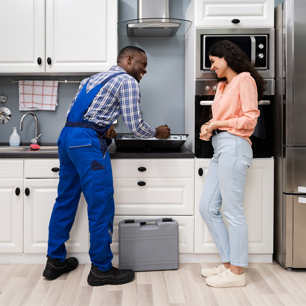 can you provide an estimate for cooktop repair before beginning any work in Dallas WV